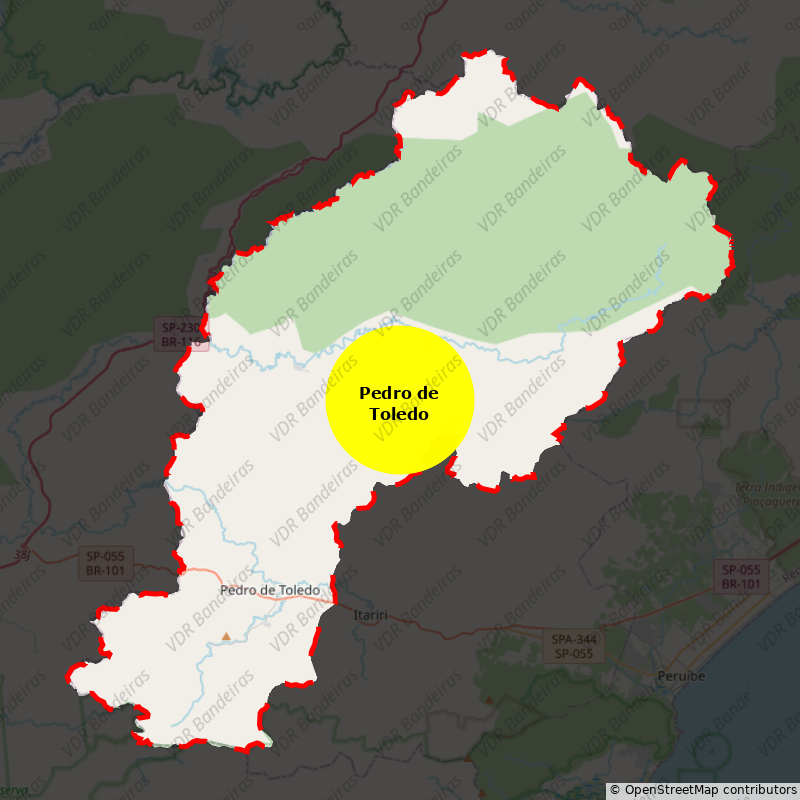 Imagem da Bandeira Pedro de Toledo