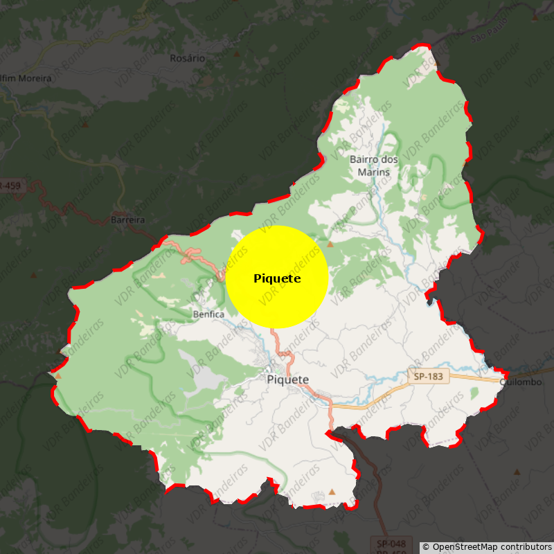 Imagem da Bandeira Piquete