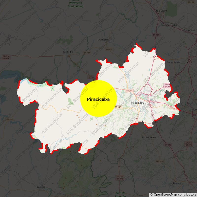 Imagem da Bandeira Piracicaba