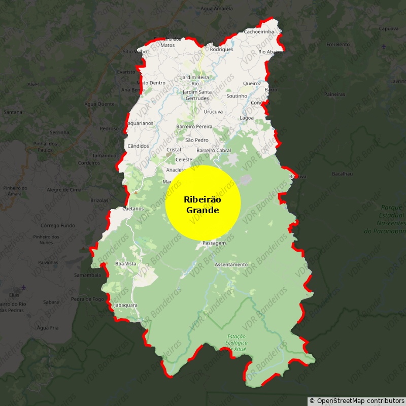 Imagem da Bandeira Ribeirão Grande