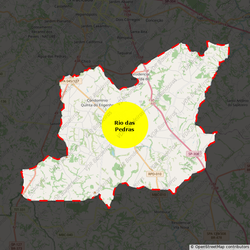 Imagem da Bandeira Rio das Pedras