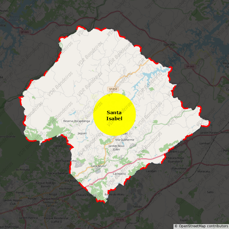 Imagem da Bandeira Santa Isabel