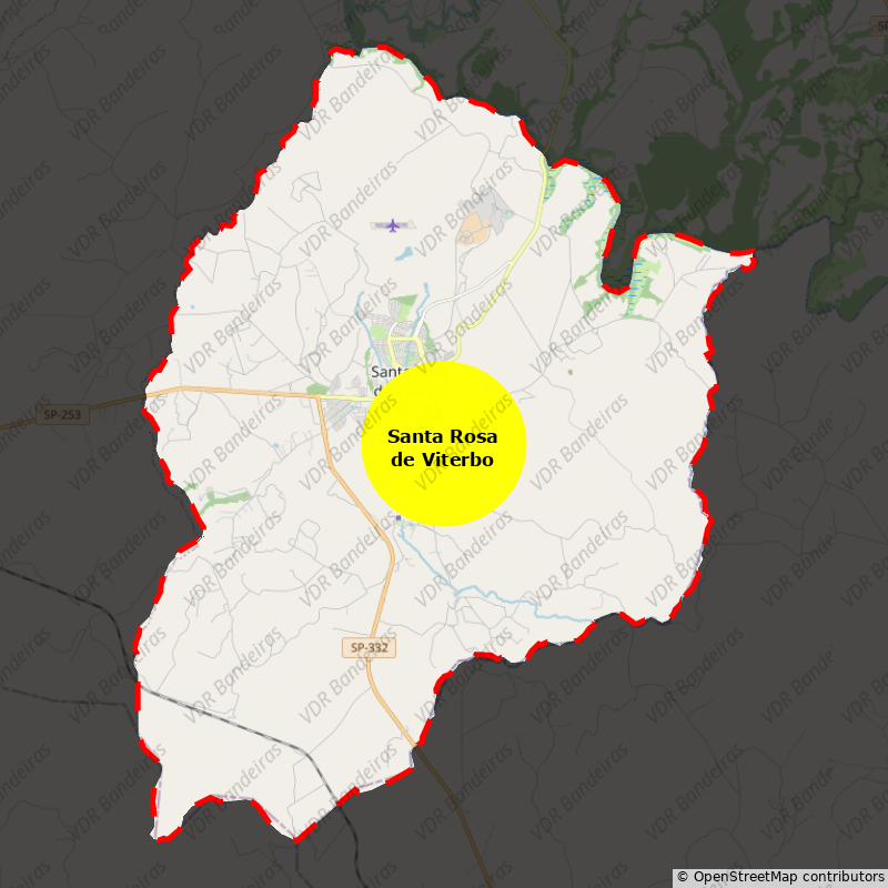 Imagem da Bandeira Santa Rosa de Viterbo