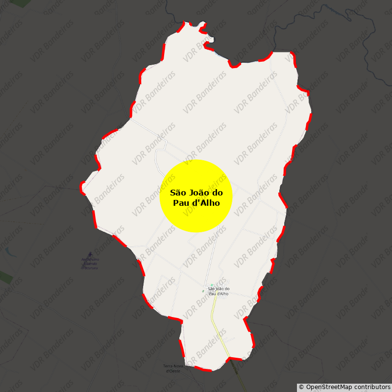 Imagem da Bandeira São João do Pau d'Alho