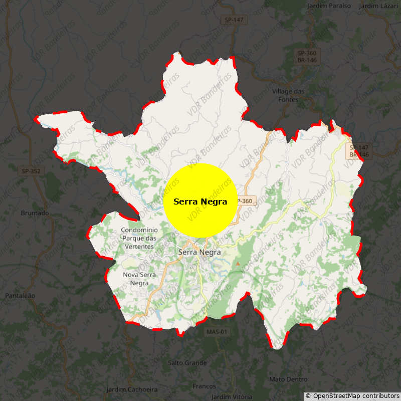 Imagem da Bandeira Serra Negra