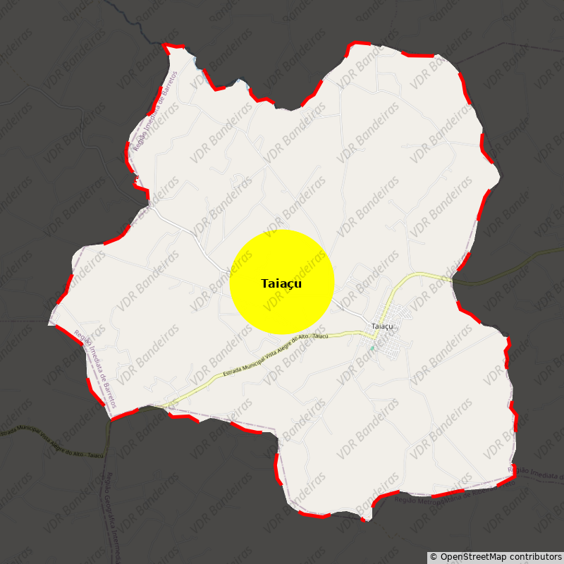 Imagem da Bandeira Taiaçu