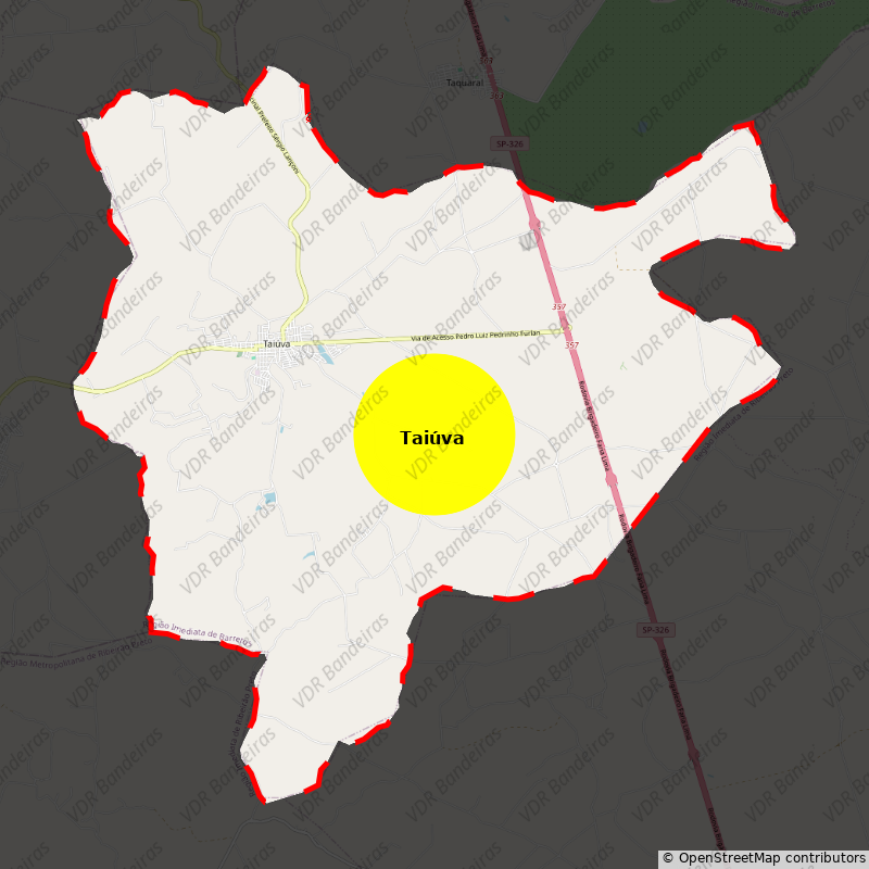 Imagem da Bandeira Taiúva