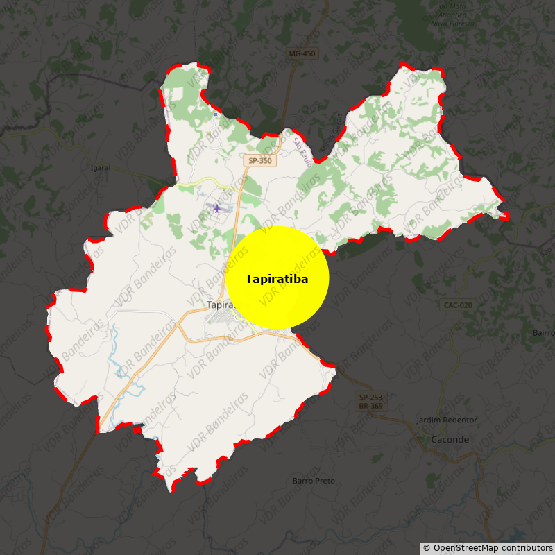 Imagem da Bandeira Tapiratiba