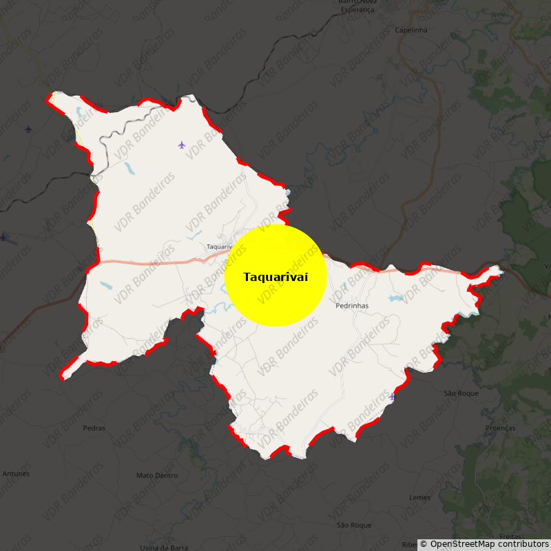 Imagem da Bandeira Taquarivaí