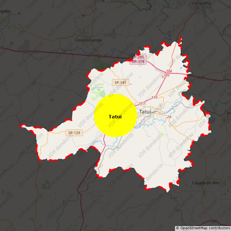 Imagem da Bandeira Tatuí