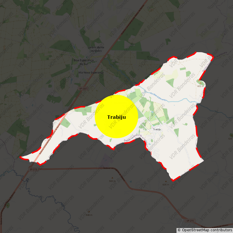 Imagem da Bandeira Trabiju