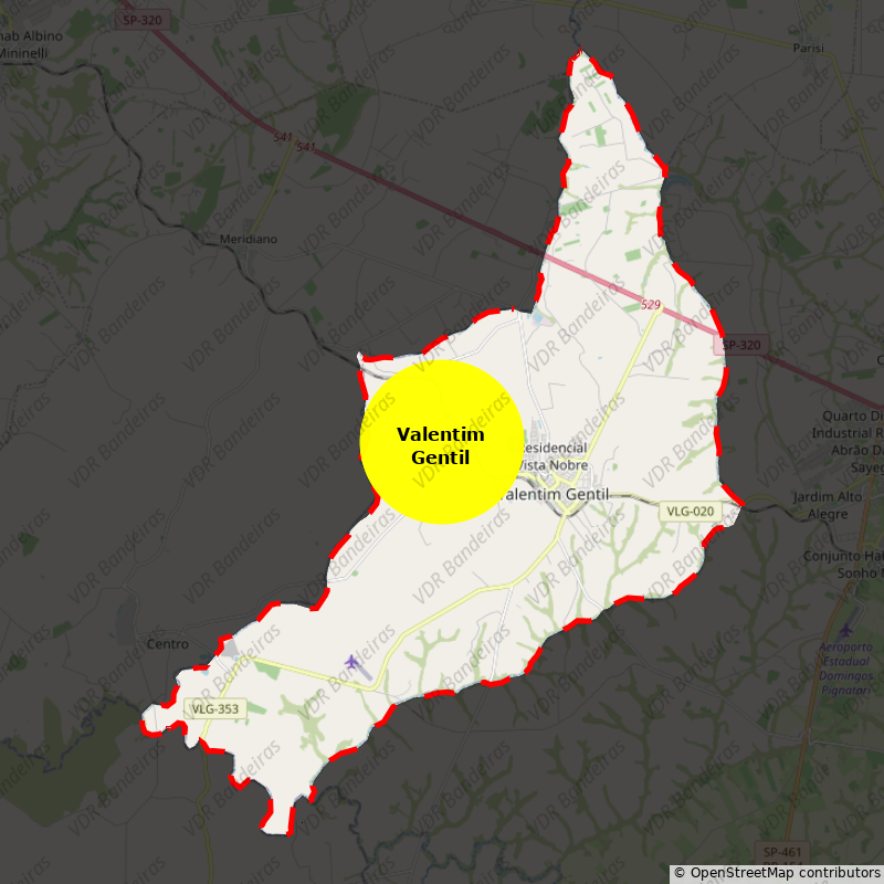 Imagem da Bandeira Valentim Gentil