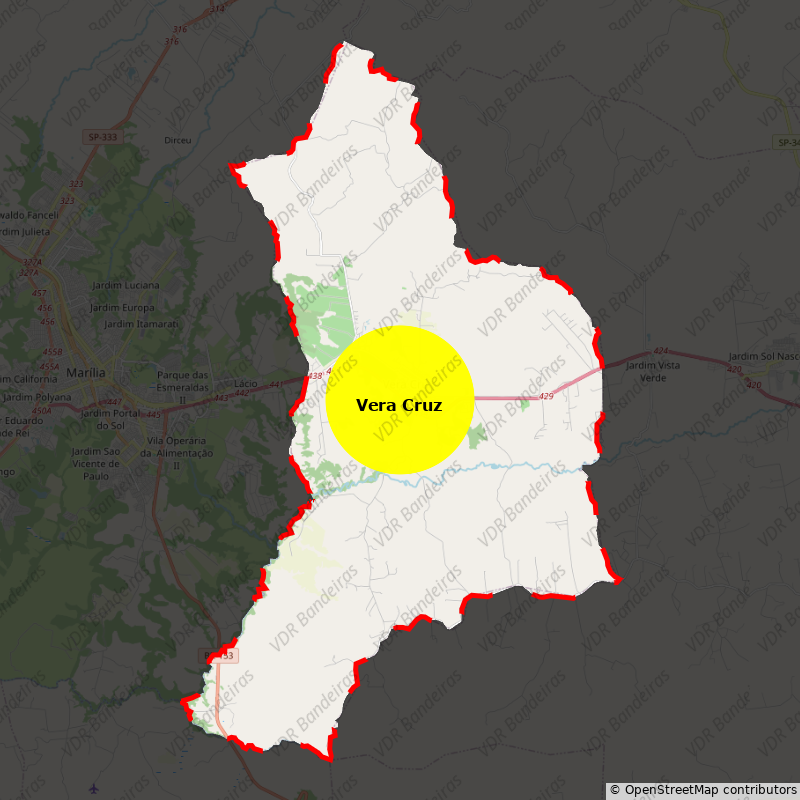 Imagem da Bandeira Vera Cruz