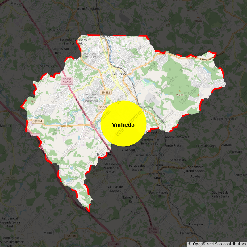 Imagem da Bandeira Vinhedo