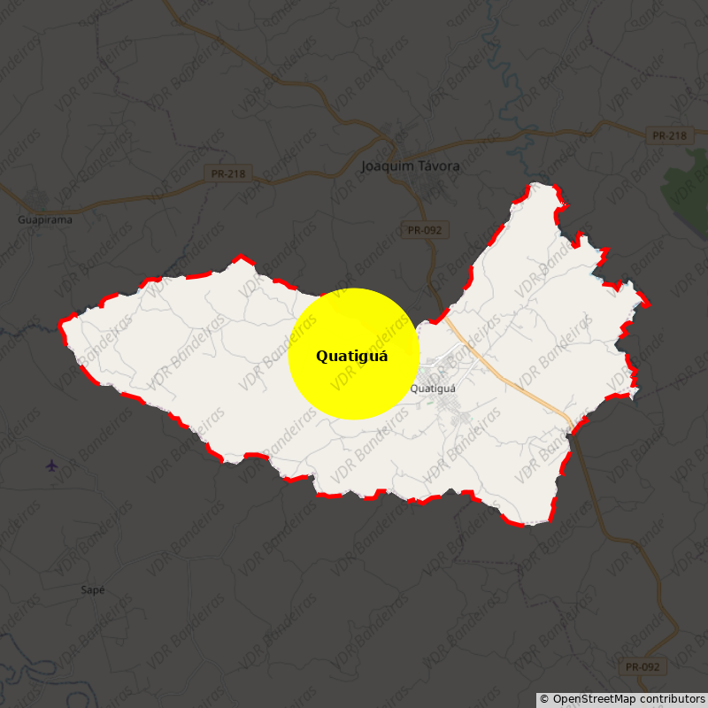 Imagem da Bandeira Quatiguá