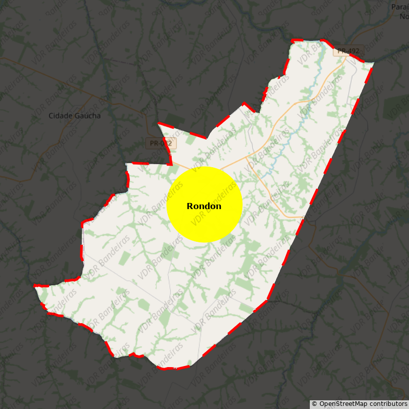 Imagem da Bandeira Rondon