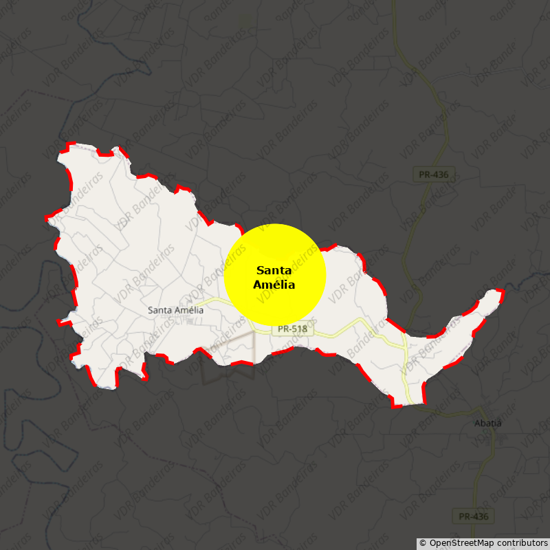 Imagem da Bandeira Santa Amélia