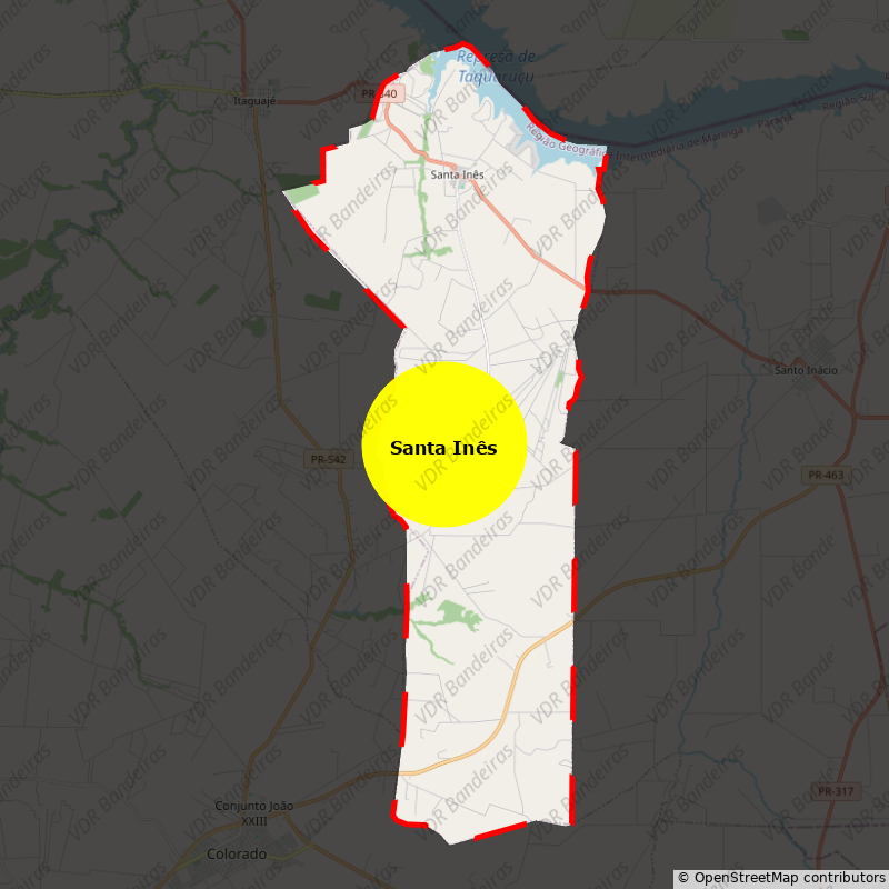 Imagem da Bandeira Santa Inês