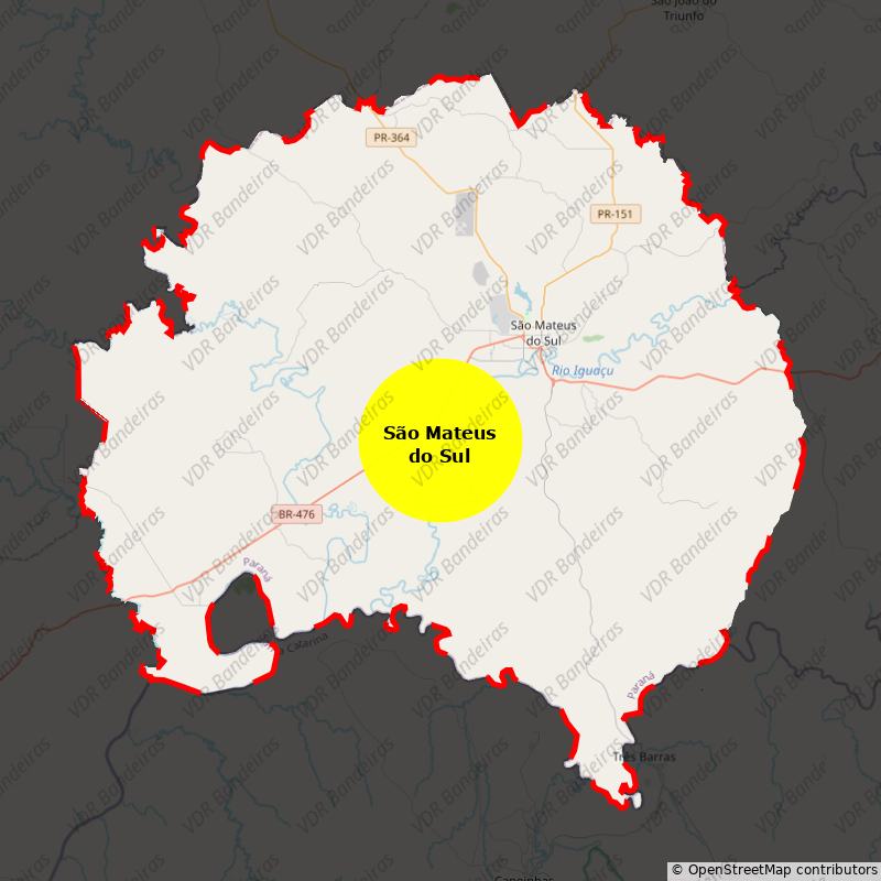 Imagem da Bandeira São Mateus do Sul