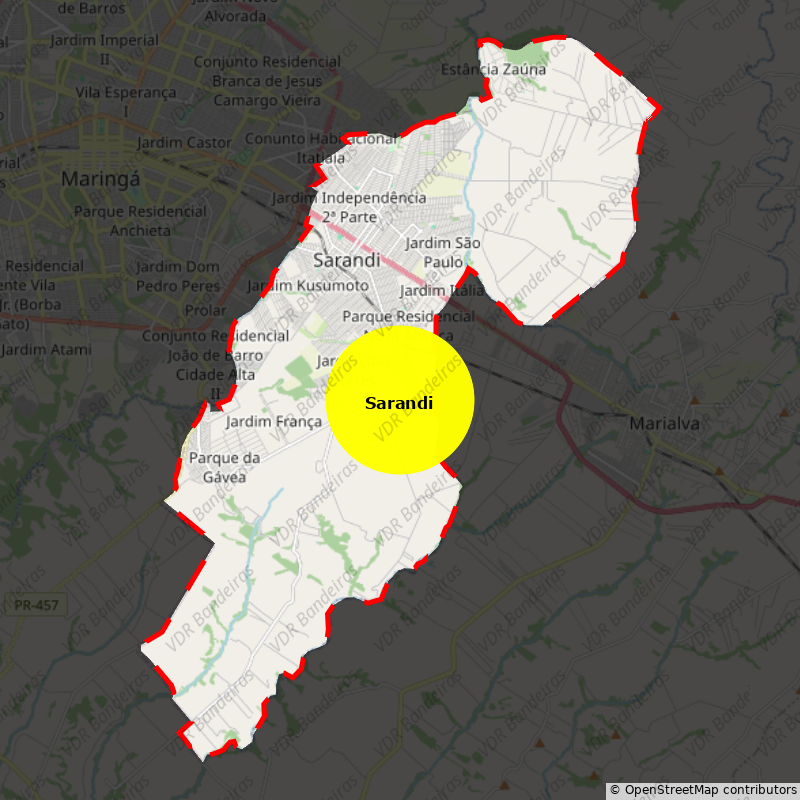 Imagem da Bandeira Sarandi