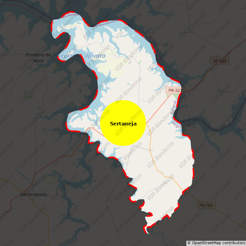 Imagem da Bandeira Sertaneja