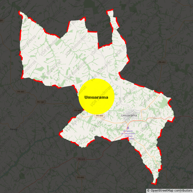 Imagem da Bandeira Umuarama