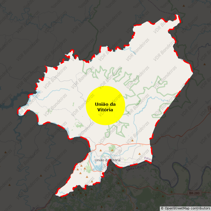 Imagem da Bandeira União da Vitória