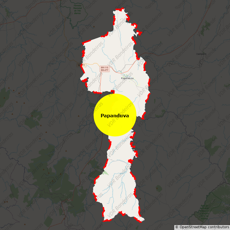 Imagem da Bandeira Papanduva