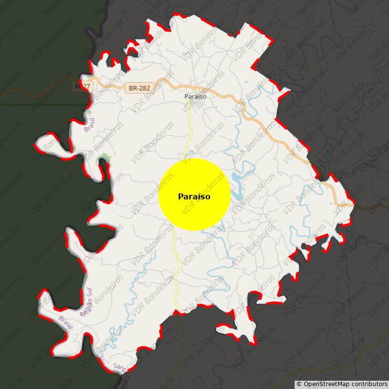 Imagem da Bandeira Paraíso