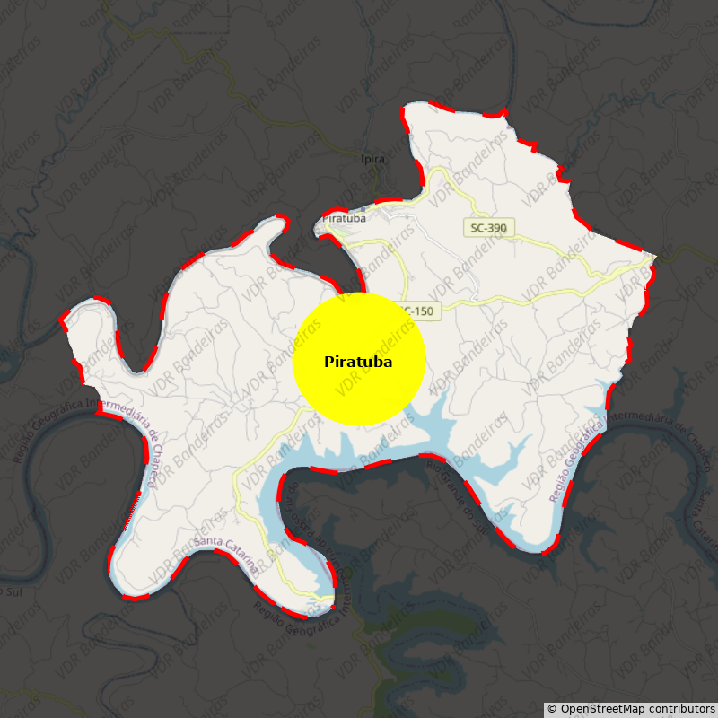 Imagem da Bandeira Piratuba