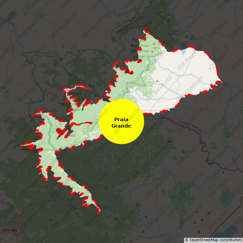 Imagem da Bandeira Praia Grande