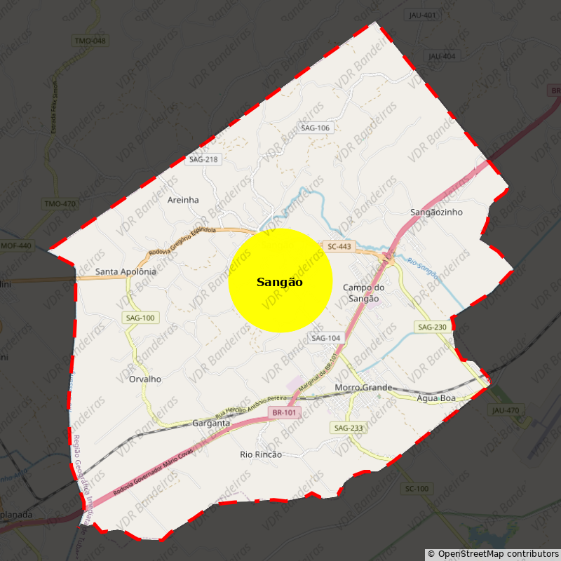 Imagem da Bandeira Sangão