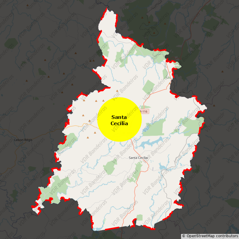 Imagem da Bandeira Santa Cecília