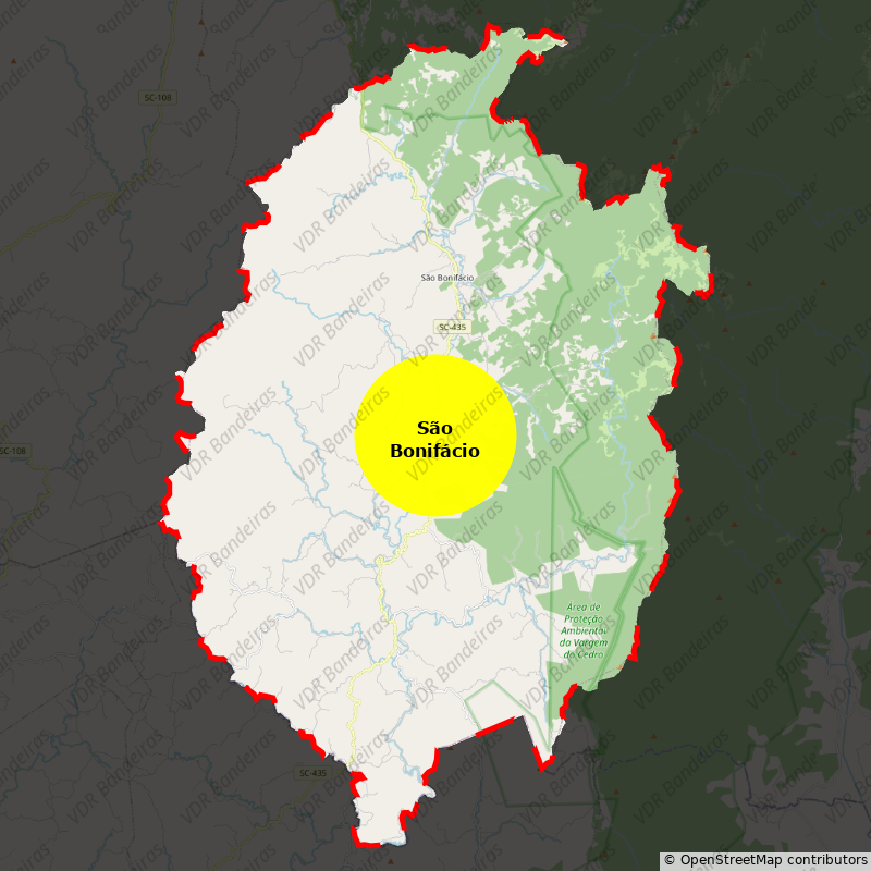 Imagem da Bandeira São Bonifácio