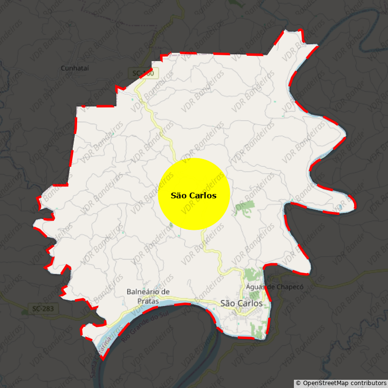 Imagem da Bandeira São Carlos