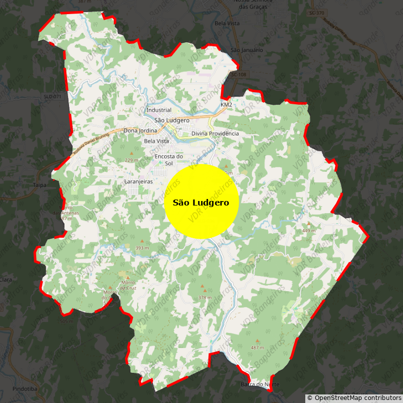 Imagem da Bandeira São Ludgero