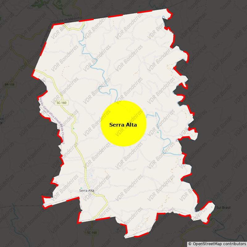 Imagem da Bandeira Serra Alta