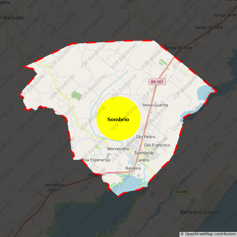 Imagem da Bandeira Sombrio