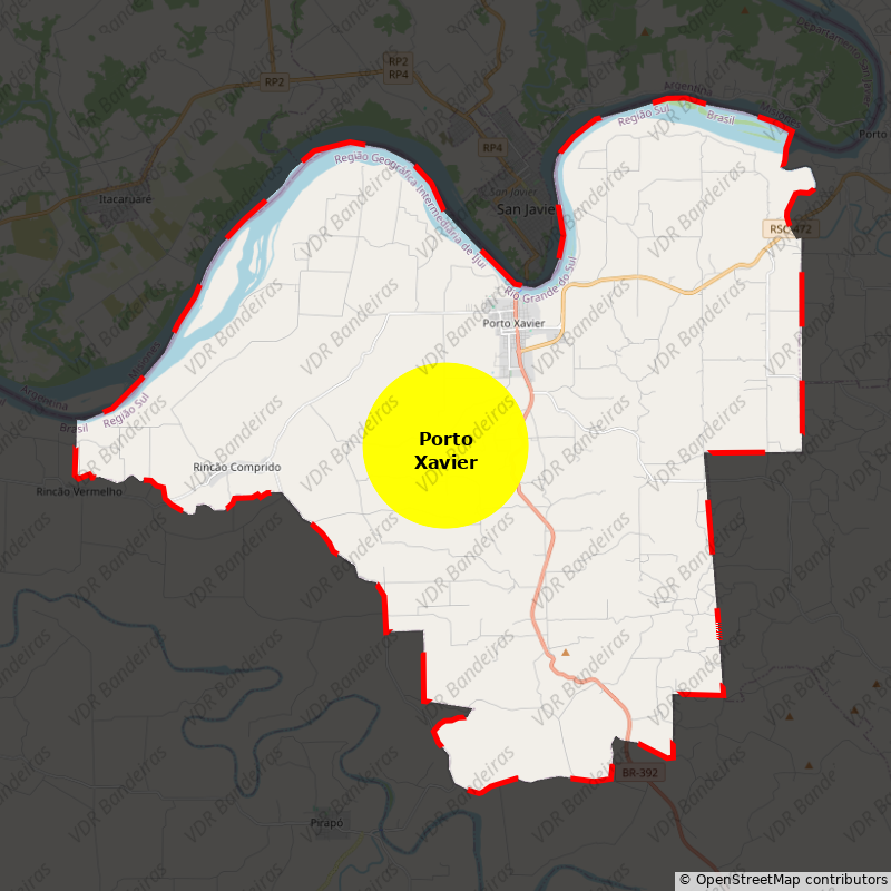 Imagem da Bandeira Porto Xavier