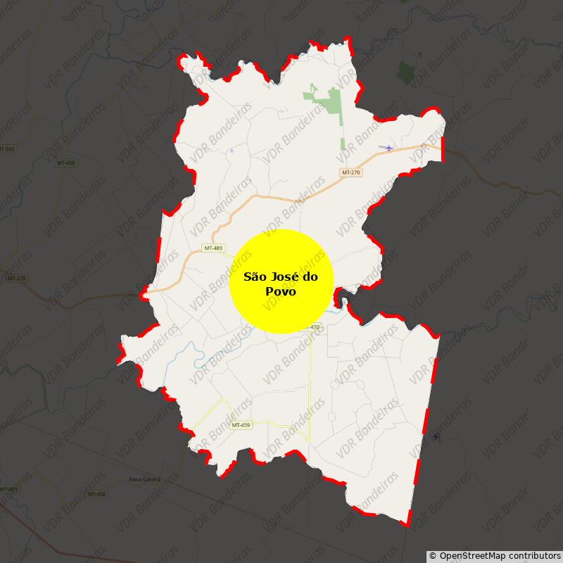 Imagem da Bandeira São José do Povo