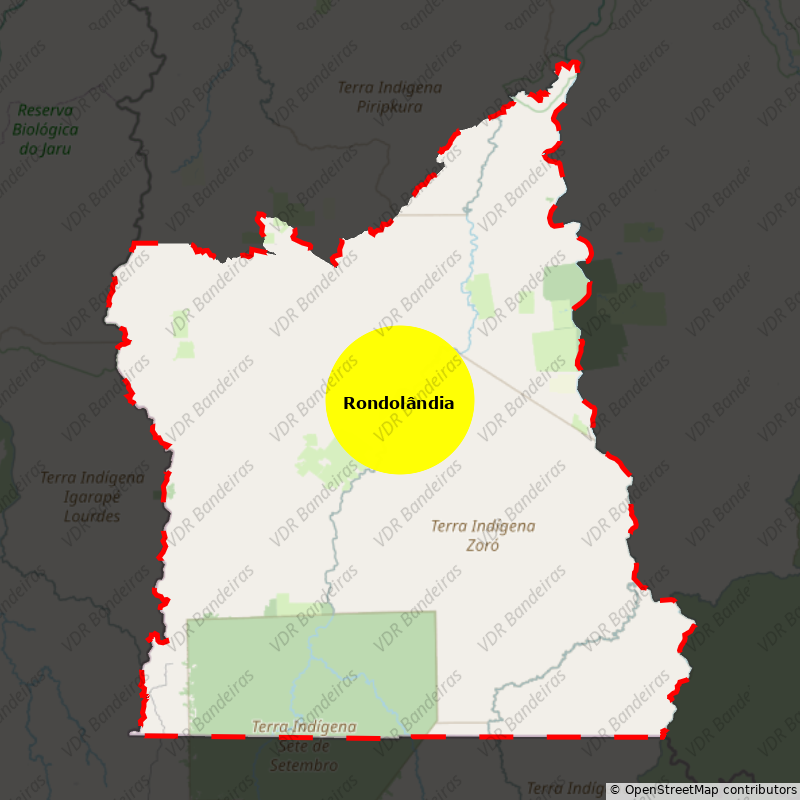 Imagem da Bandeira Rondolândia