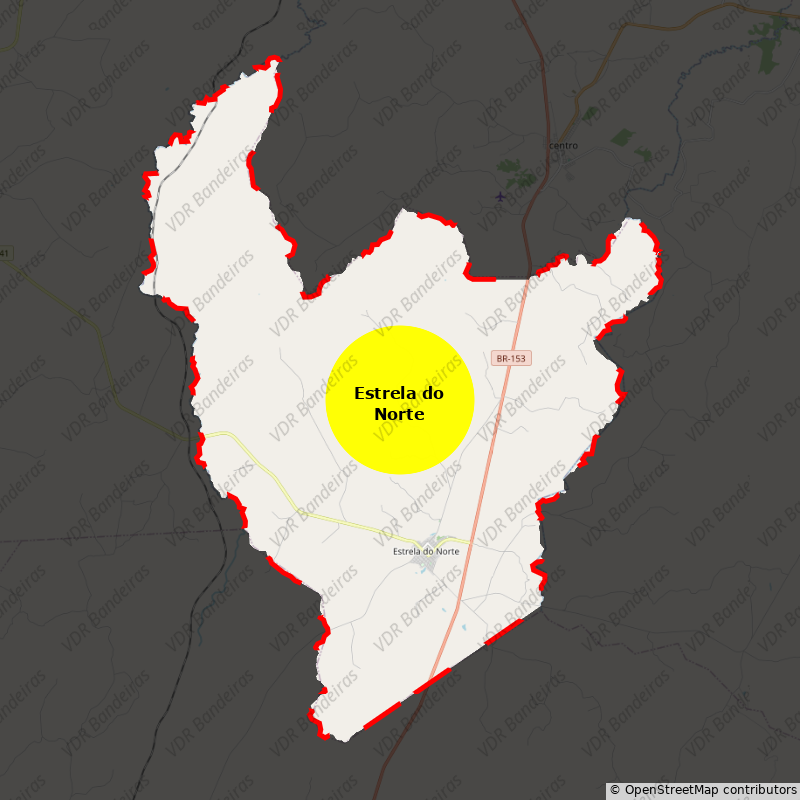 Imagem da Bandeira Estrela do Norte