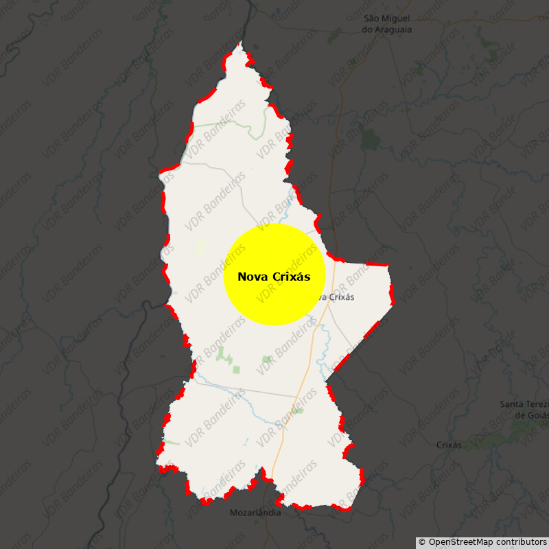 Imagem da Bandeira Nova Crixás