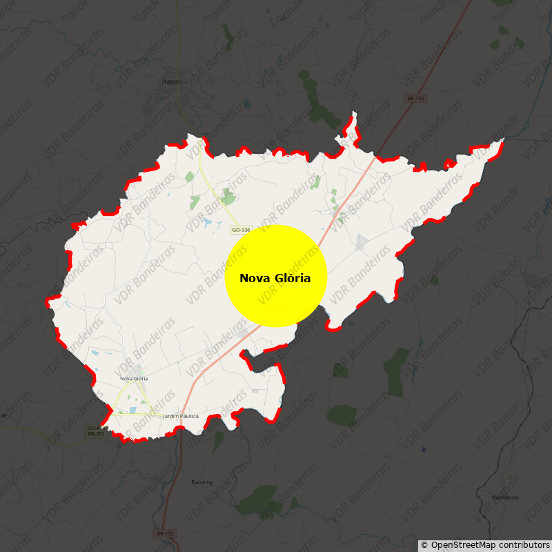 Imagem da Bandeira Nova Glória