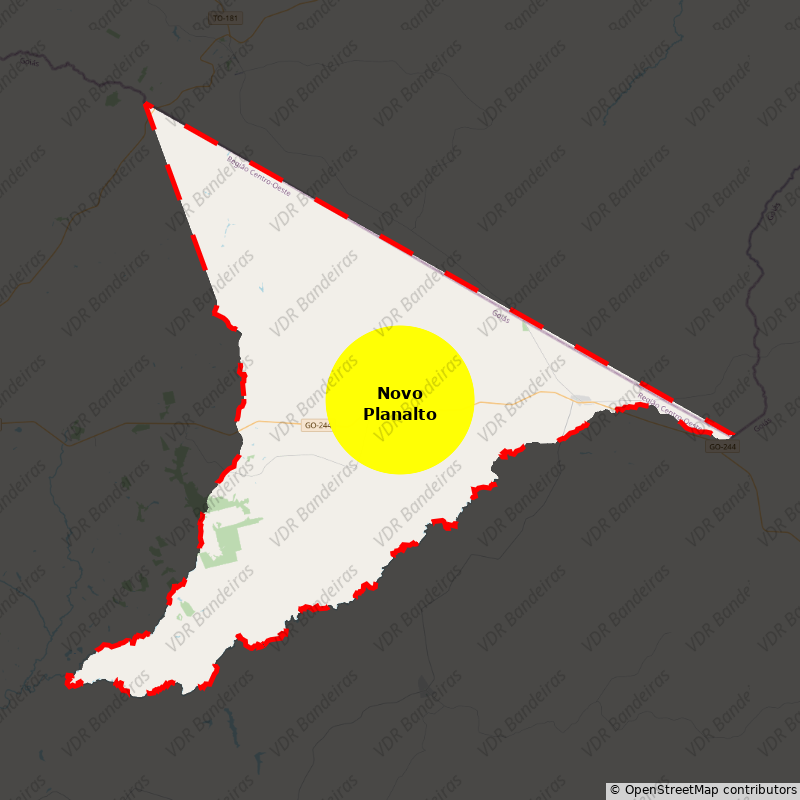 Imagem da Bandeira Novo Planalto