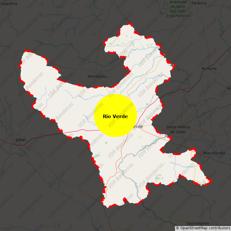 Imagem da Bandeira Rio Verde