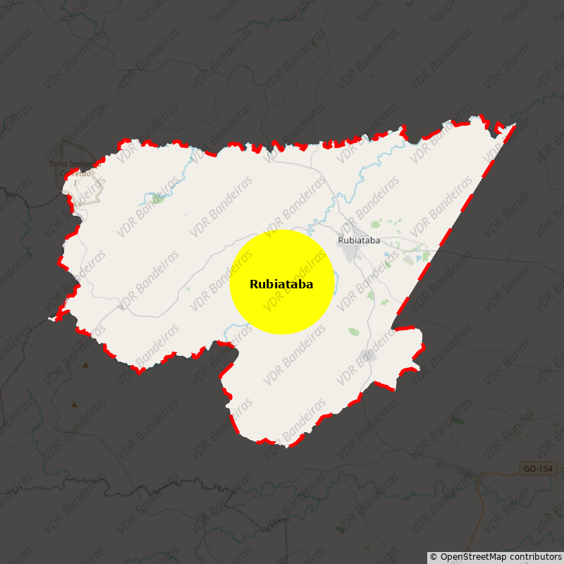 Imagem da Bandeira Rubiataba