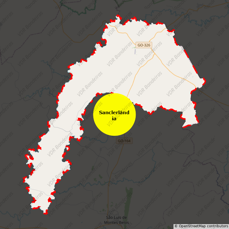 Imagem da Bandeira Sanclerlândia