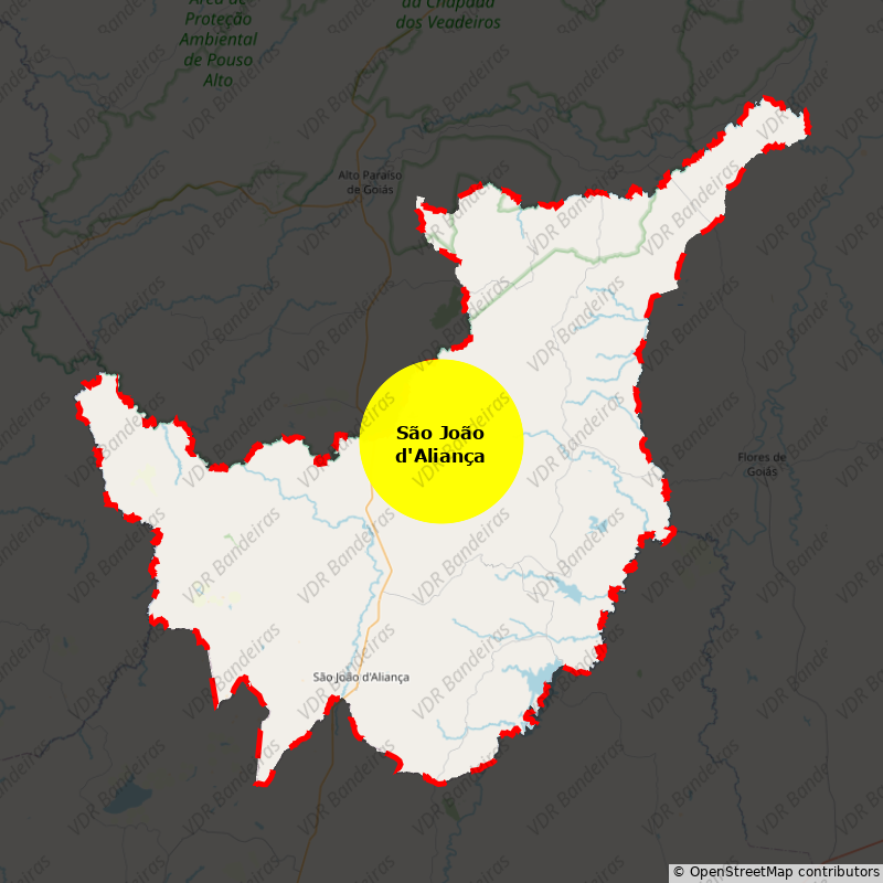 Imagem da Bandeira São João d'Aliança