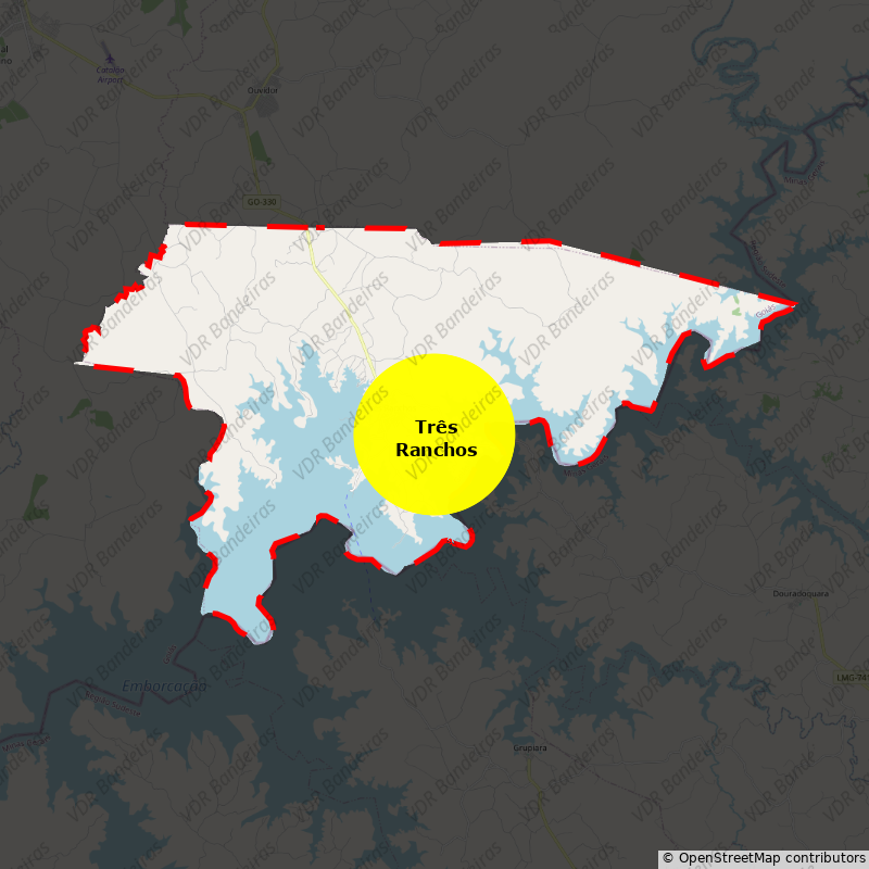 Imagem da Bandeira Três Ranchos